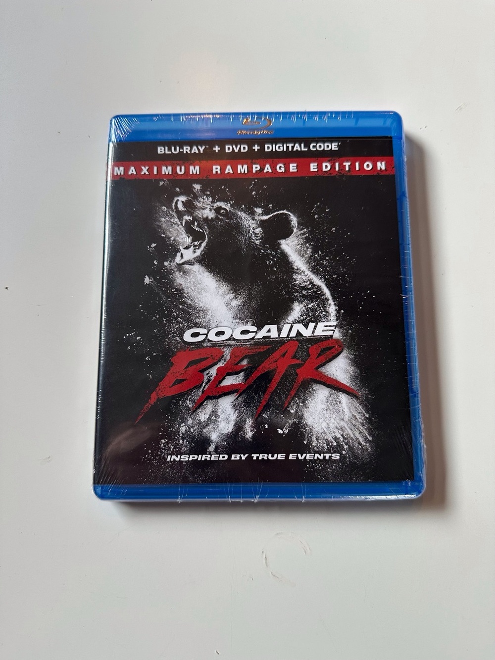 Cocaine Bear (Blu-Ray, 2023) NEW